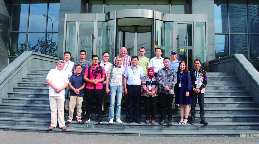 亚洲—太平洋广播联盟“一带一路”媒体代表团来访yl6776永利集团宇达